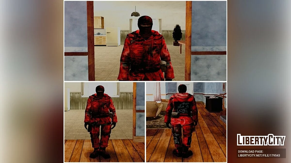 Arctic из Counter-Strike Source (9 скинов) / GTA San Andreas