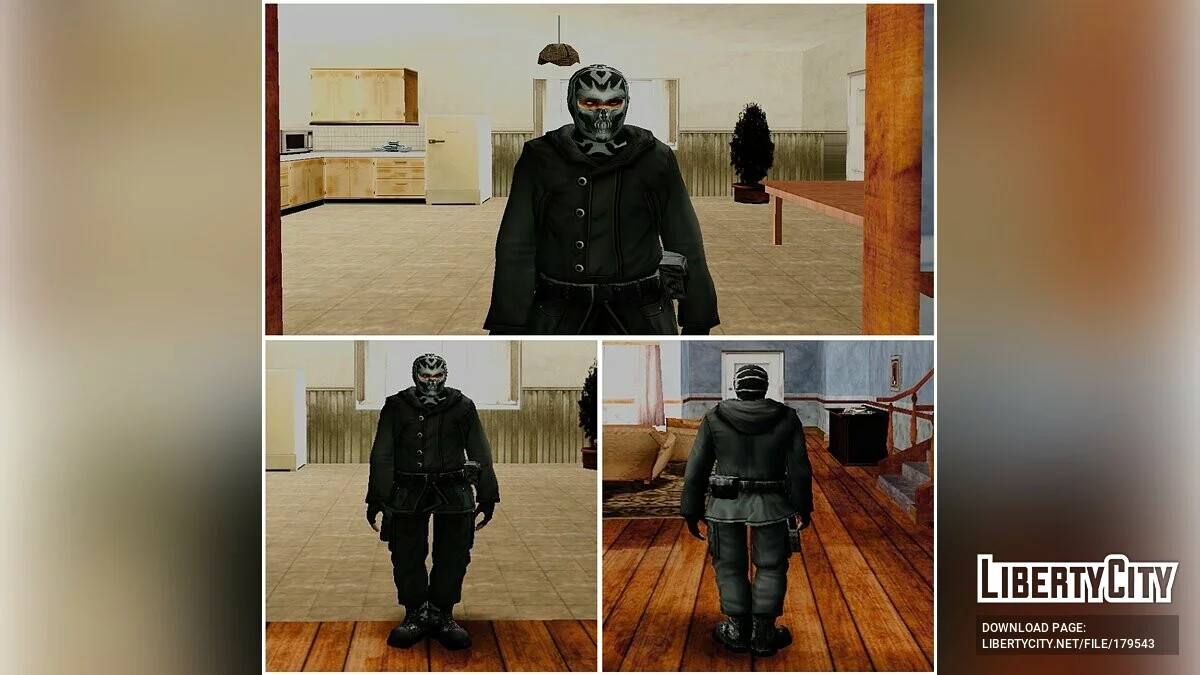 Arctic из Counter-Strike Source (9 скинов) / GTA San Andreas