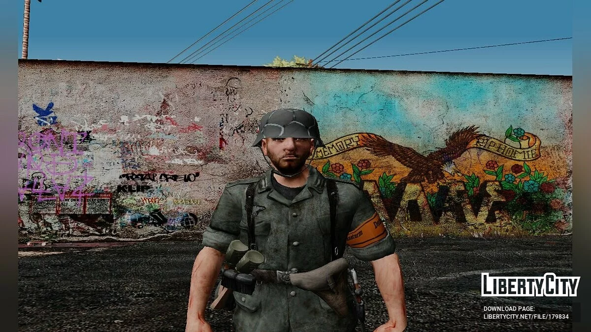 Фольксштурм из Call of Duty World at War / GTA San Andreas