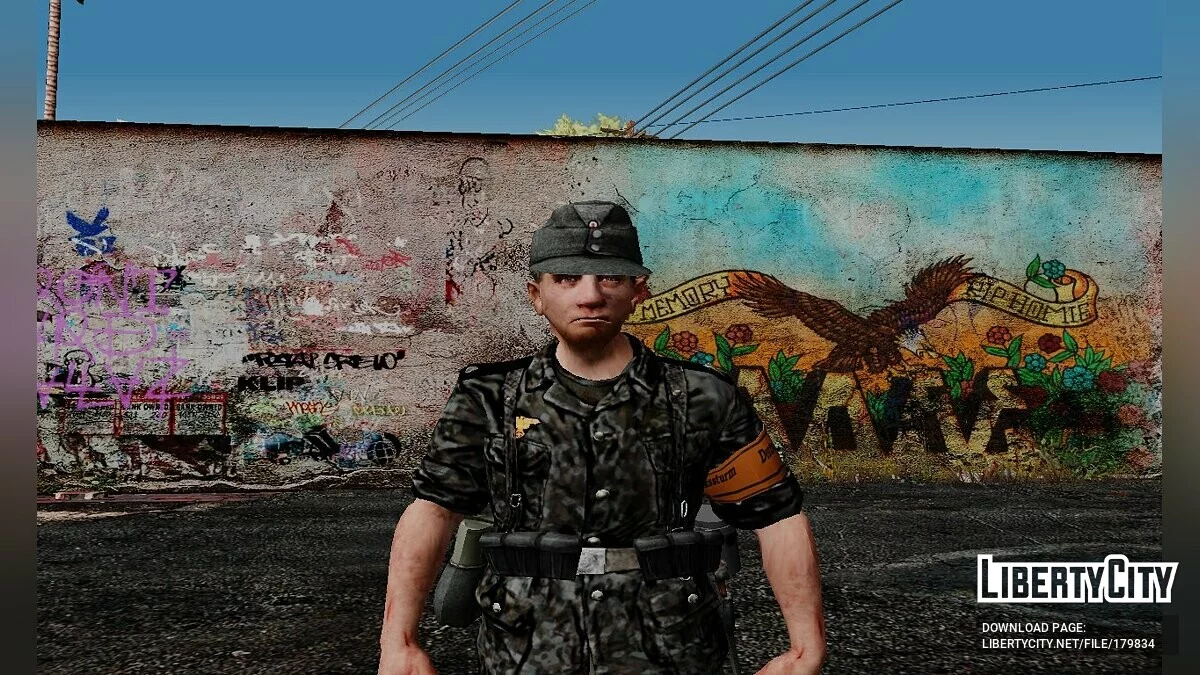 Фольксштурм из Call of Duty World at War / GTA San Andreas