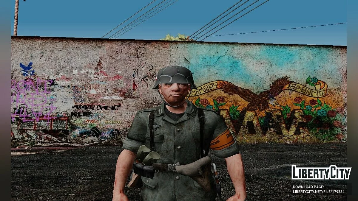 Фольксштурм из Call of Duty World at War / GTA San Andreas