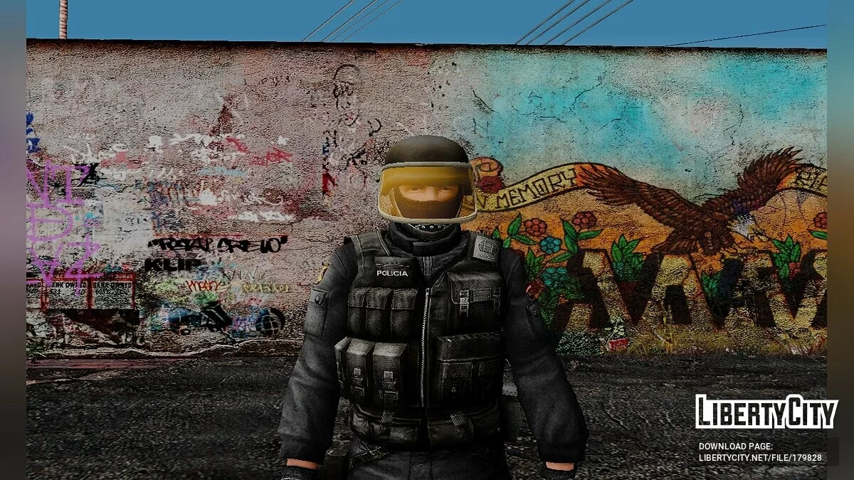 Gign из Counter-Strike Source / GTA San Andreas