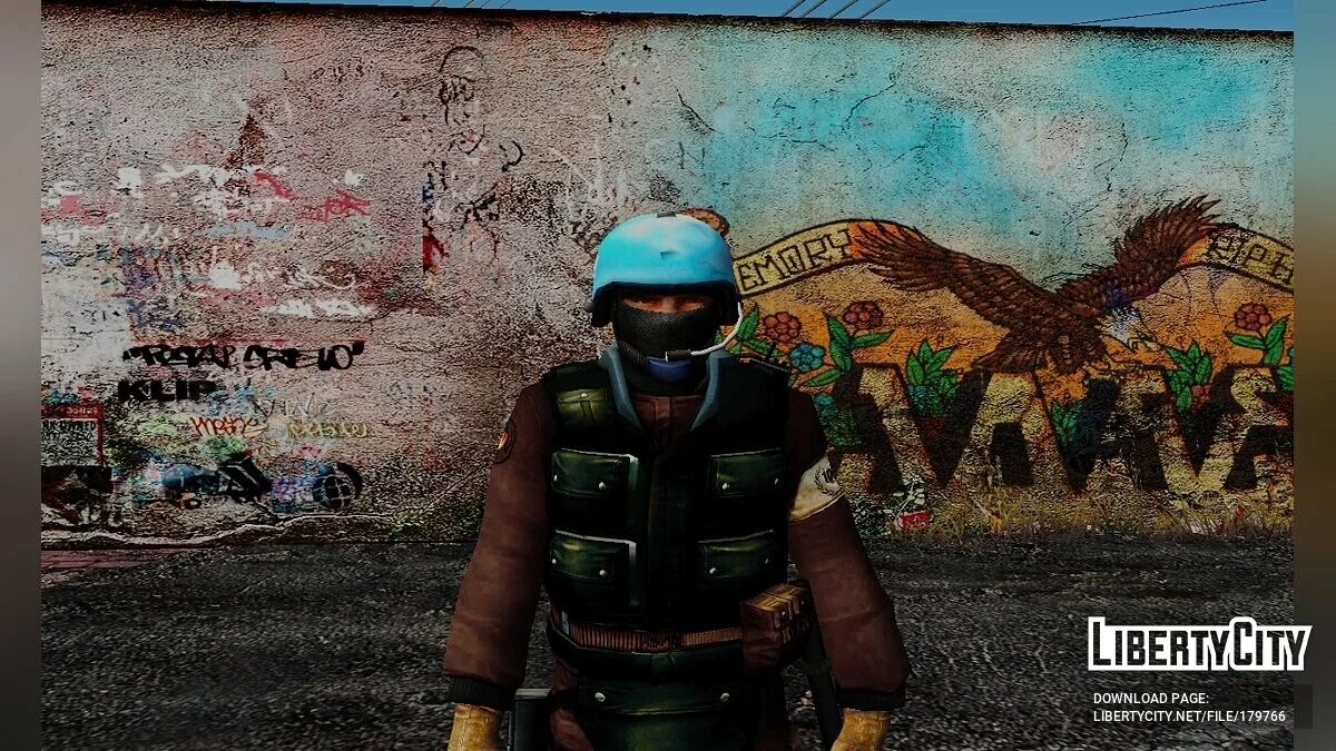 GSG9 из Counter-Strike Source / GTA San Andreas