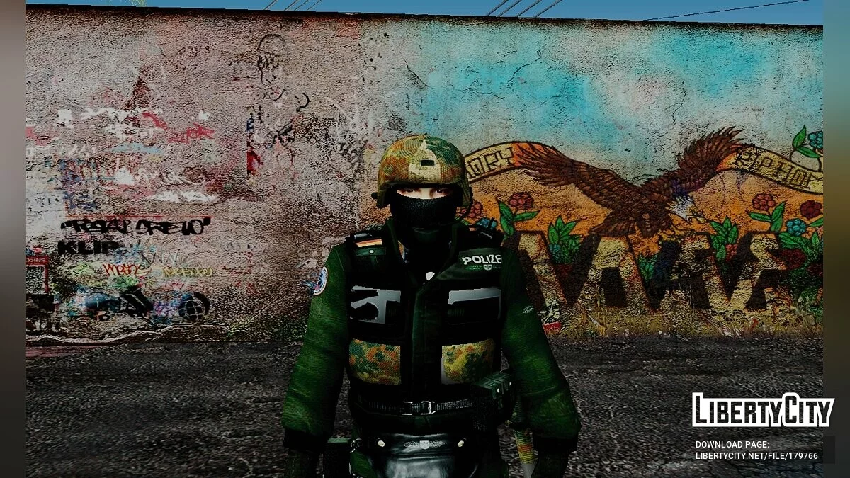 GSG9 из Counter-Strike Source / GTA San Andreas