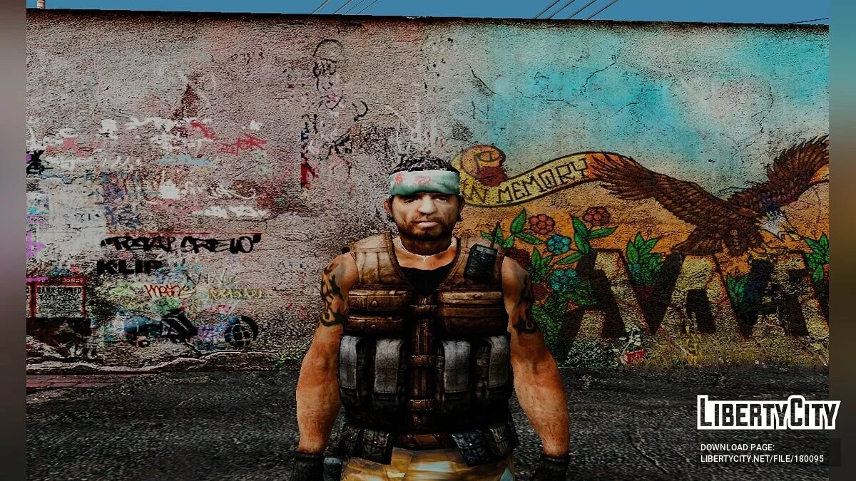 Guerilla из Counter-Strike Source / GTA San Andreas