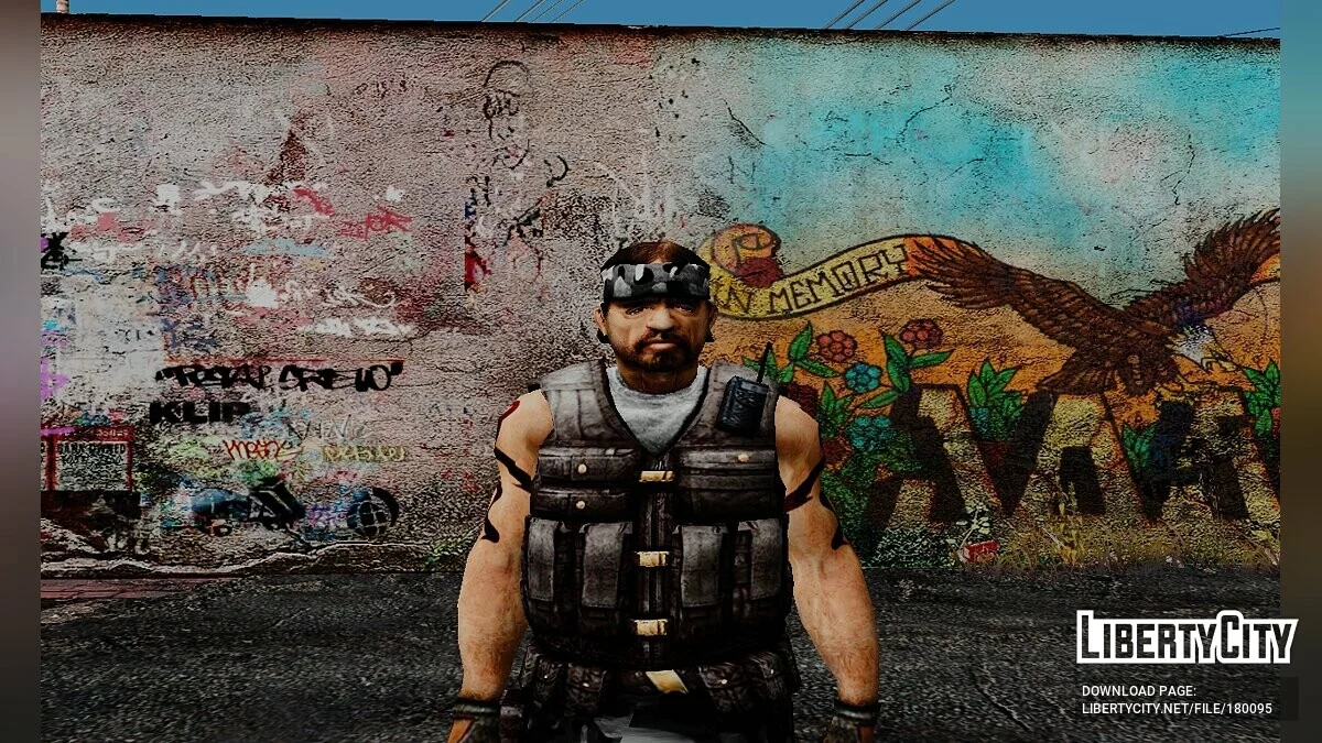 Guerilla из Counter-Strike Source / GTA San Andreas