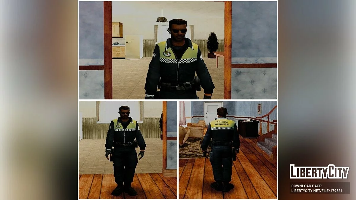 Leet из Counter-Strike Source (5 скинов) / GTA San Andreas