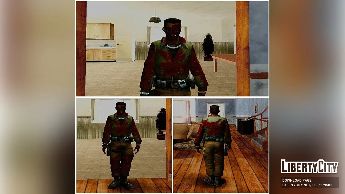 Leet из Counter-Strike Source (5 скинов) / GTA San Andreas