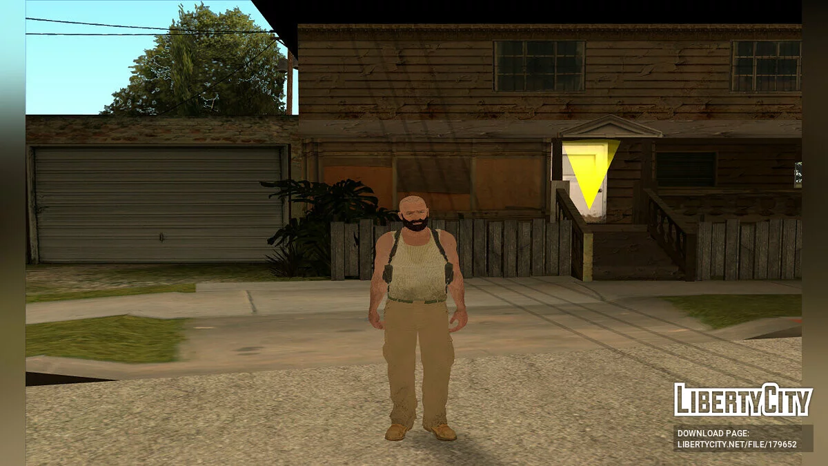 Макс Пейн из Max Payne 3 Часть 2 / GTA San Andreas