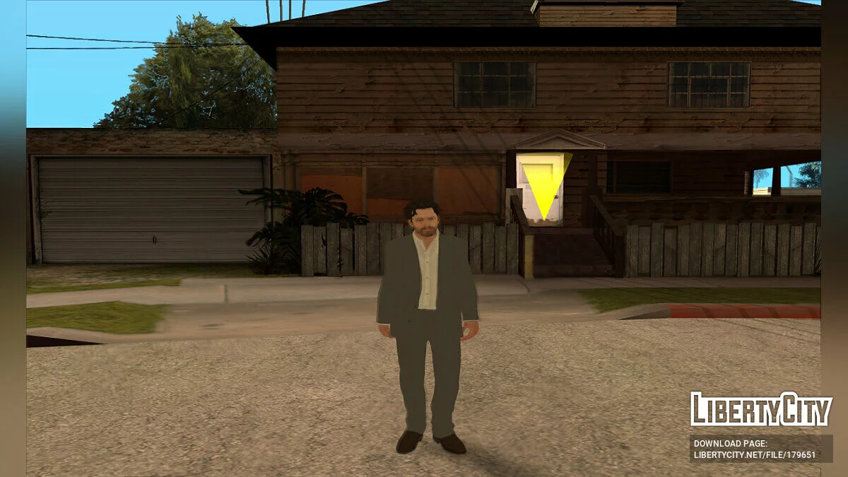 Макс Пейн из Max Payne 3 / GTA San Andreas