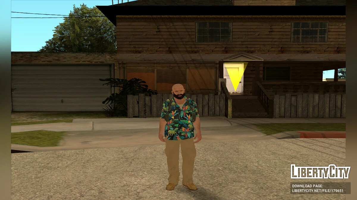 Макс Пейн из Max Payne 3 / GTA San Andreas