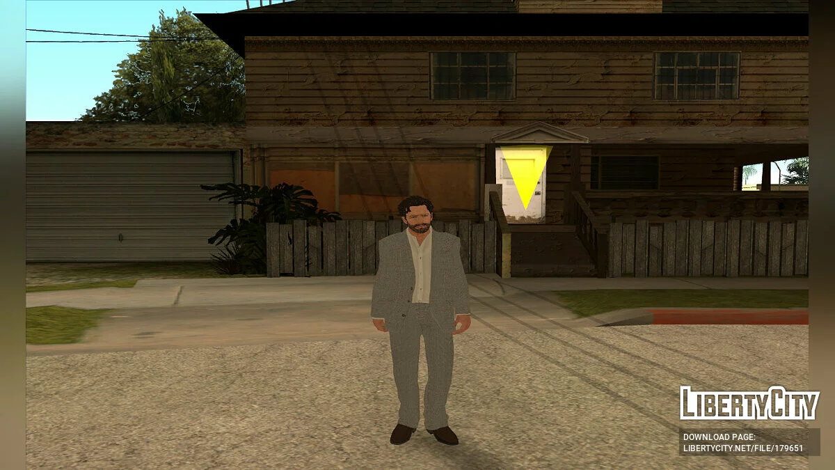 Макс Пейн из Max Payne 3 / GTA San Andreas