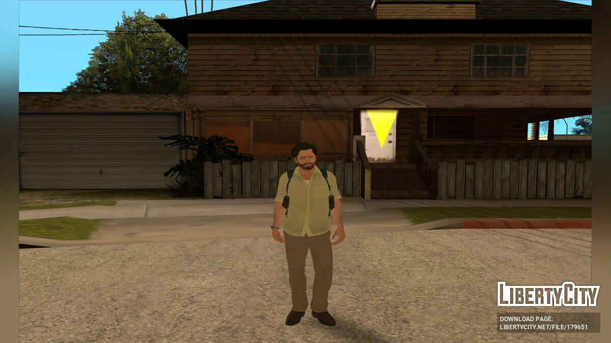 Макс Пейн из Max Payne 3 / GTA San Andreas