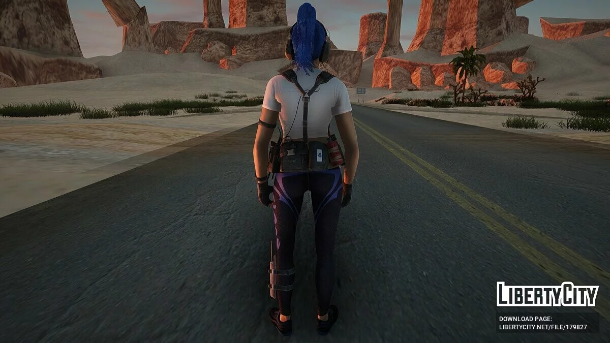 Манта Рэй из COD Mobile / GTA San Andreas