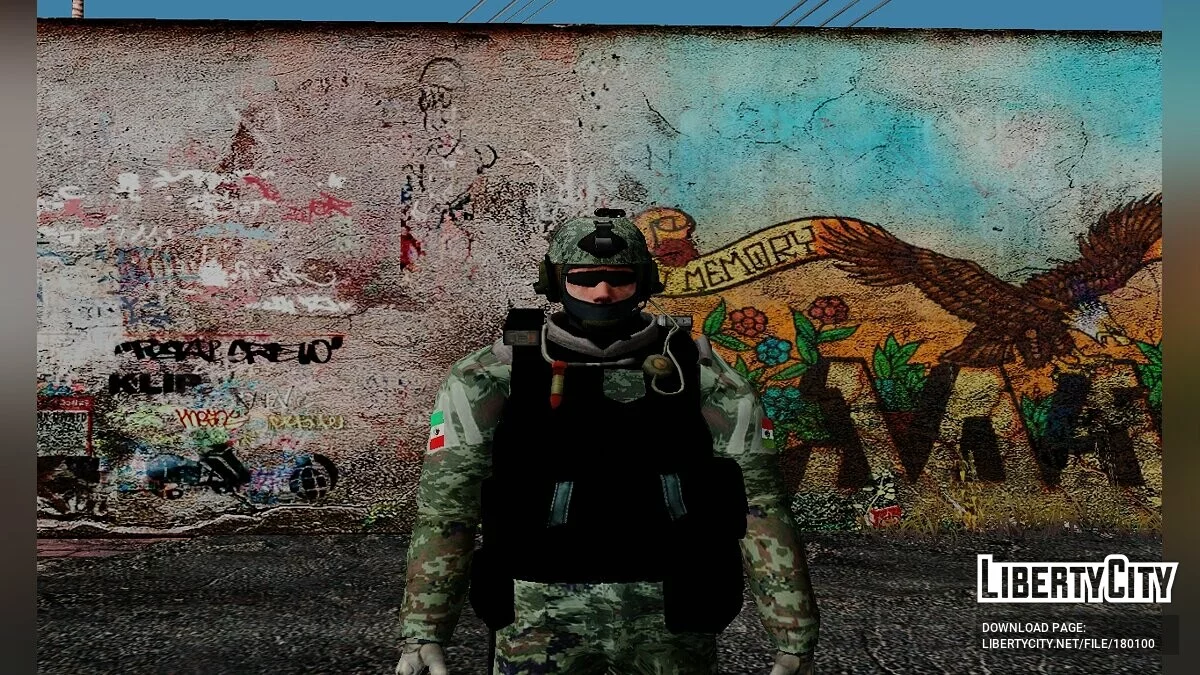 Мексиканские военнослужащие и полицейские / GTA San Andreas