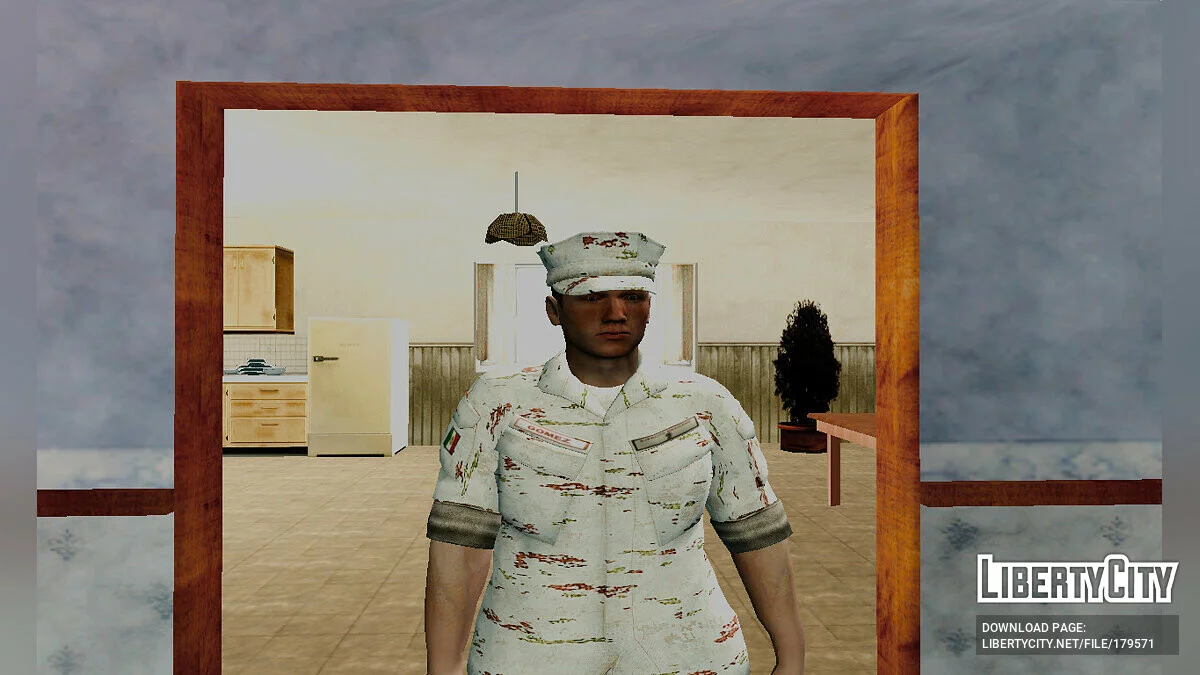 Мексиканские вооруженные силы (4 скина) / GTA San Andreas
