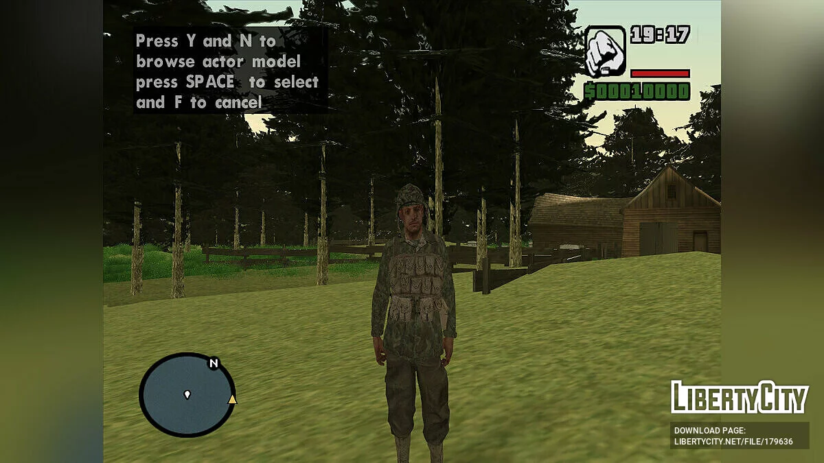 Пак американских солдат из CoD WaW / GTA San Andreas