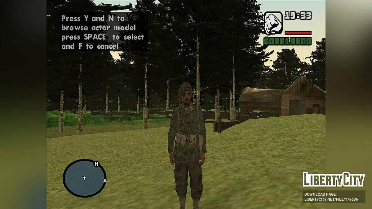 Пак американских солдат из CoD WaW / GTA San Andreas