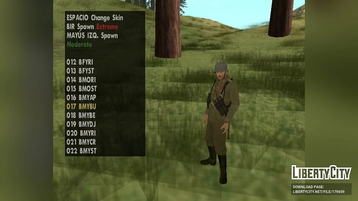 Пак испанских солдат / GTA San Andreas