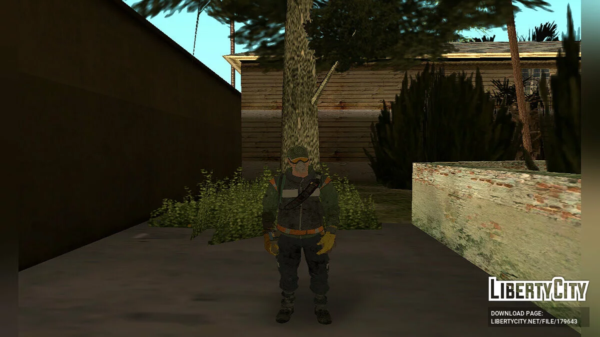 Пак персонажей из Tom Clancy's The Division / GTA San Andreas