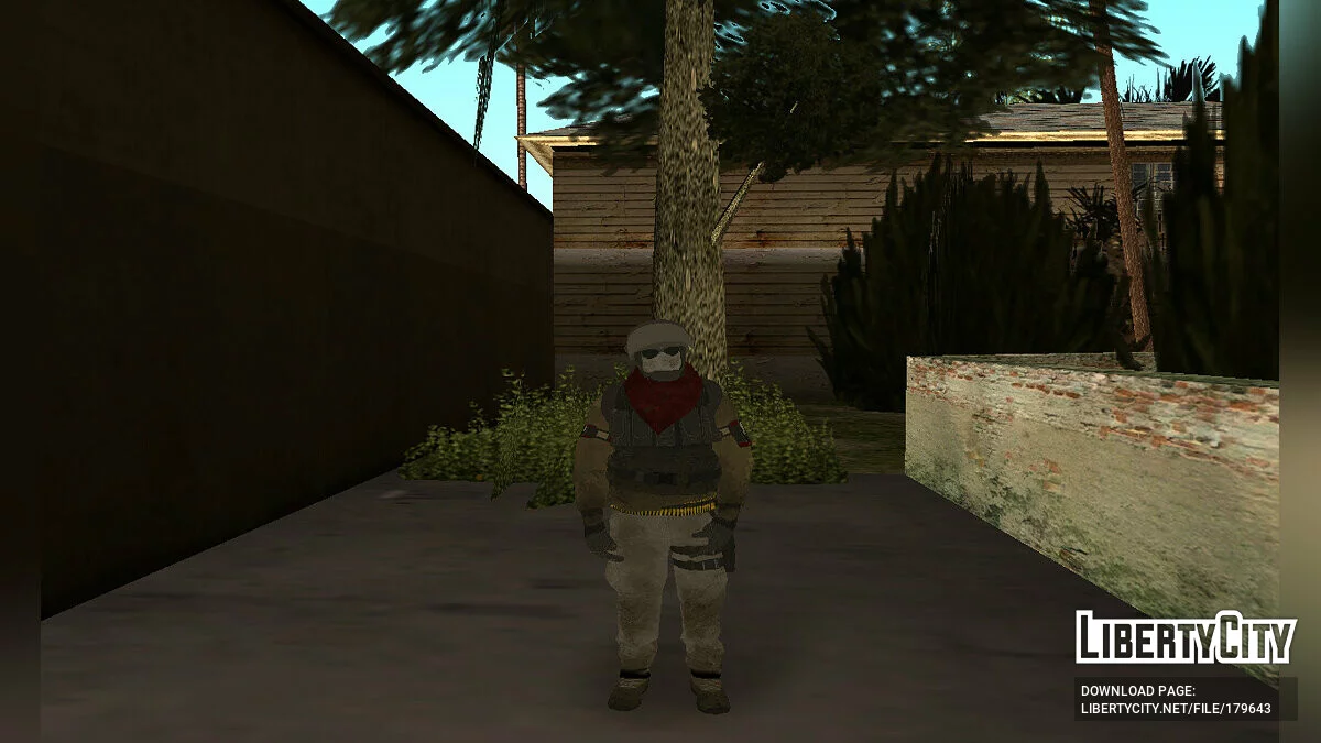 Пак персонажей из Tom Clancy's The Division / GTA San Andreas