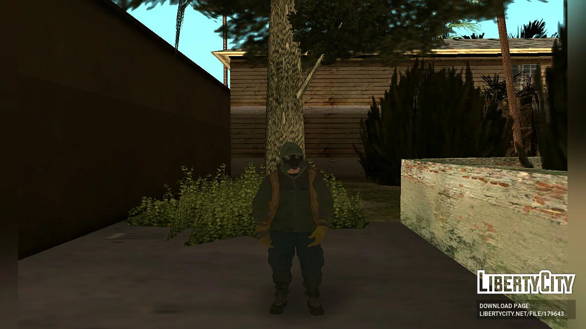 Пак персонажей из Tom Clancy's The Division / GTA San Andreas