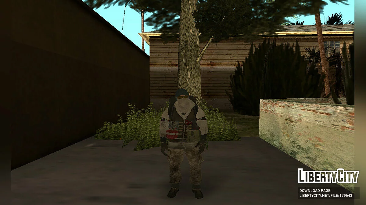 Пак персонажей из Tom Clancy's The Division / GTA San Andreas
