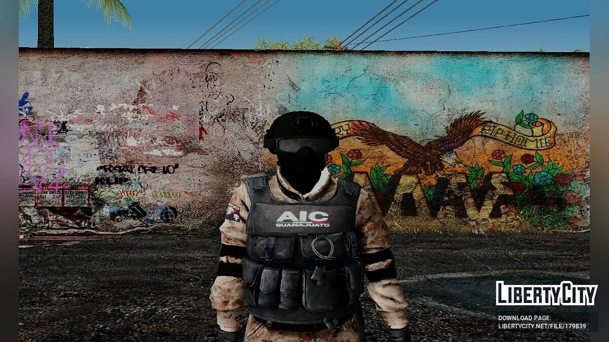 Пак вооружённых сил Мексики / GTA San Andreas