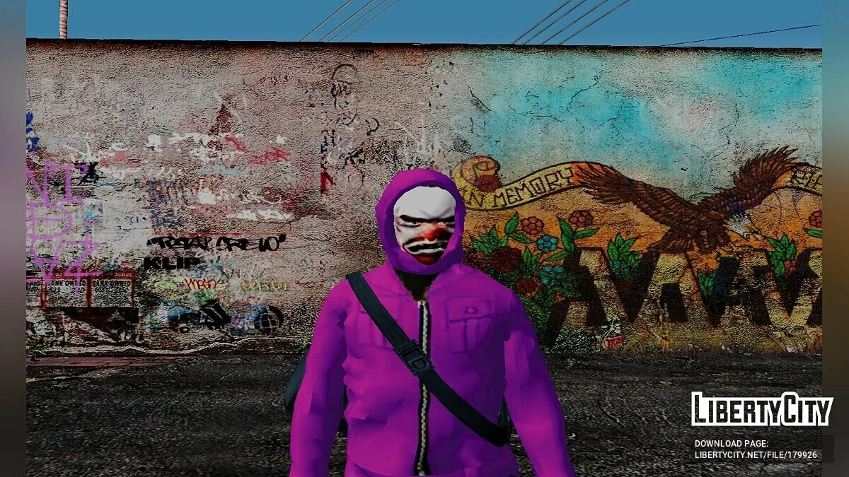Преступники из набора All Criminals в Free Fire / GTA San Andreas