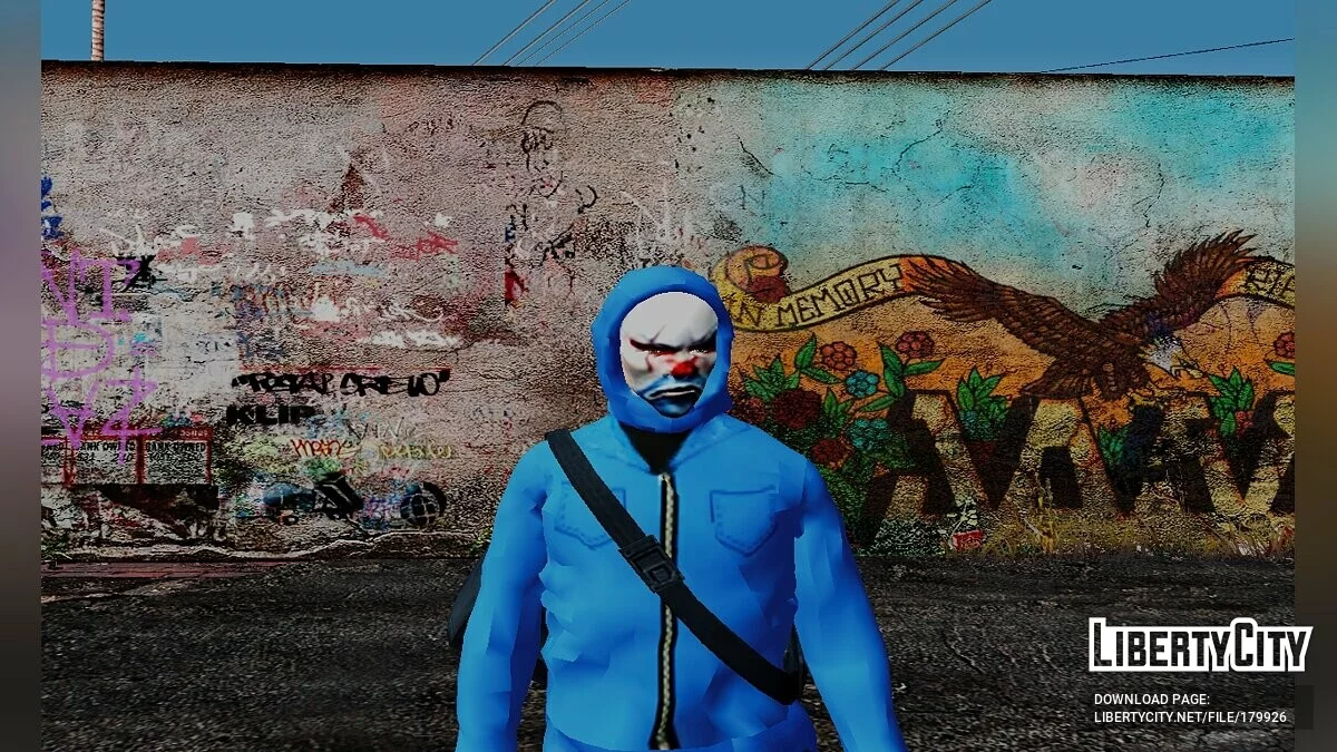 Преступники из набора All Criminals в Free Fire / GTA San Andreas