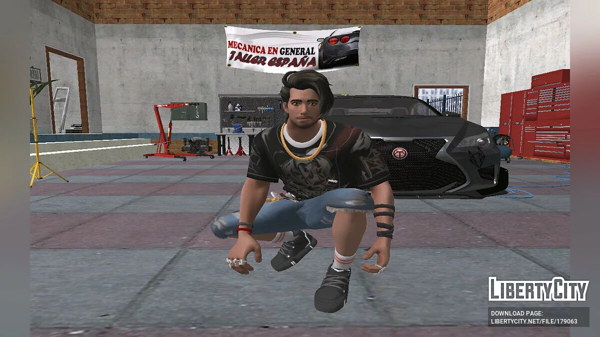 Riptide Raz из Fortnite / GTA San Andreas