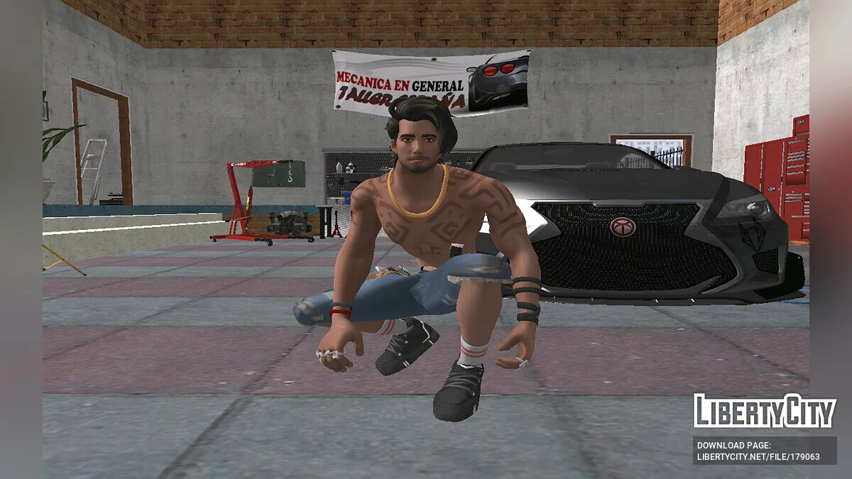 Riptide Raz из Fortnite / GTA San Andreas
