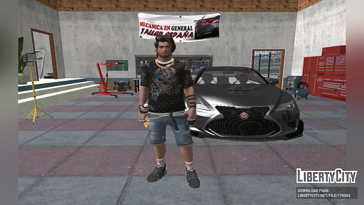 Riptide Raz из Fortnite / GTA San Andreas