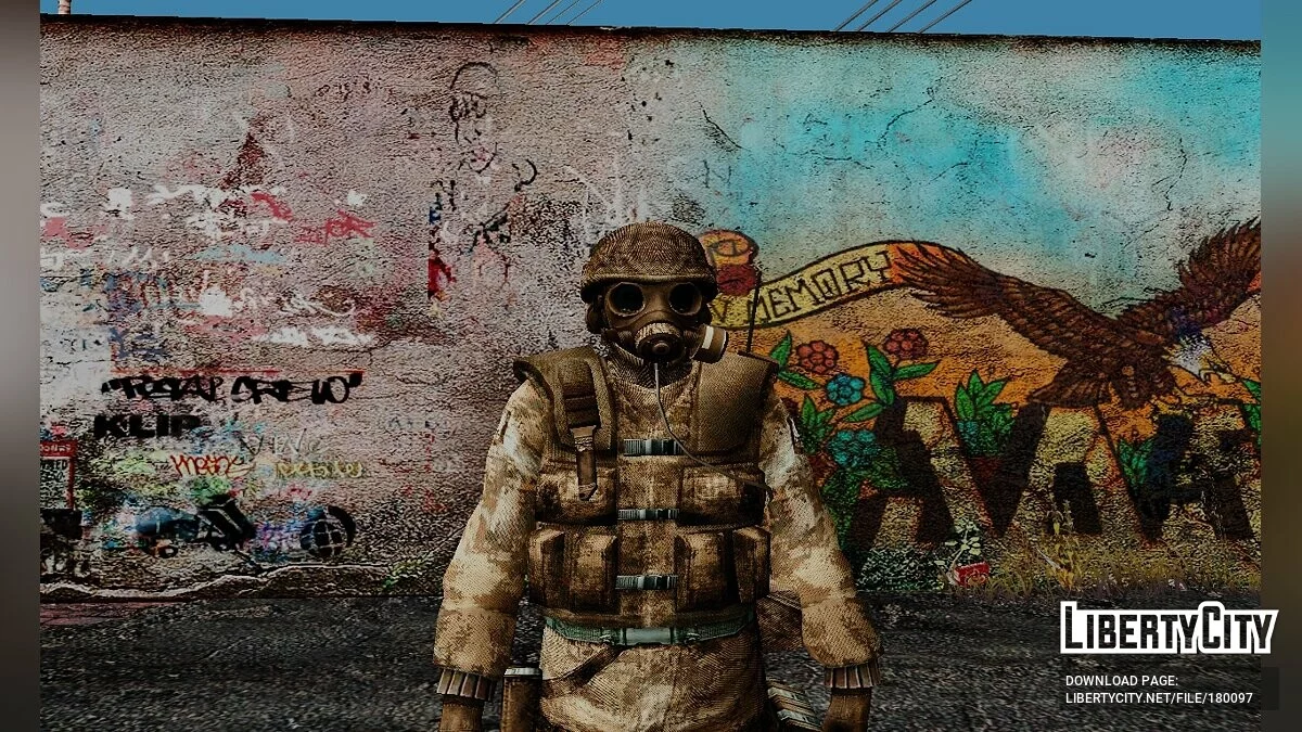 SAS из Counter-Strike Source / GTA San Andreas