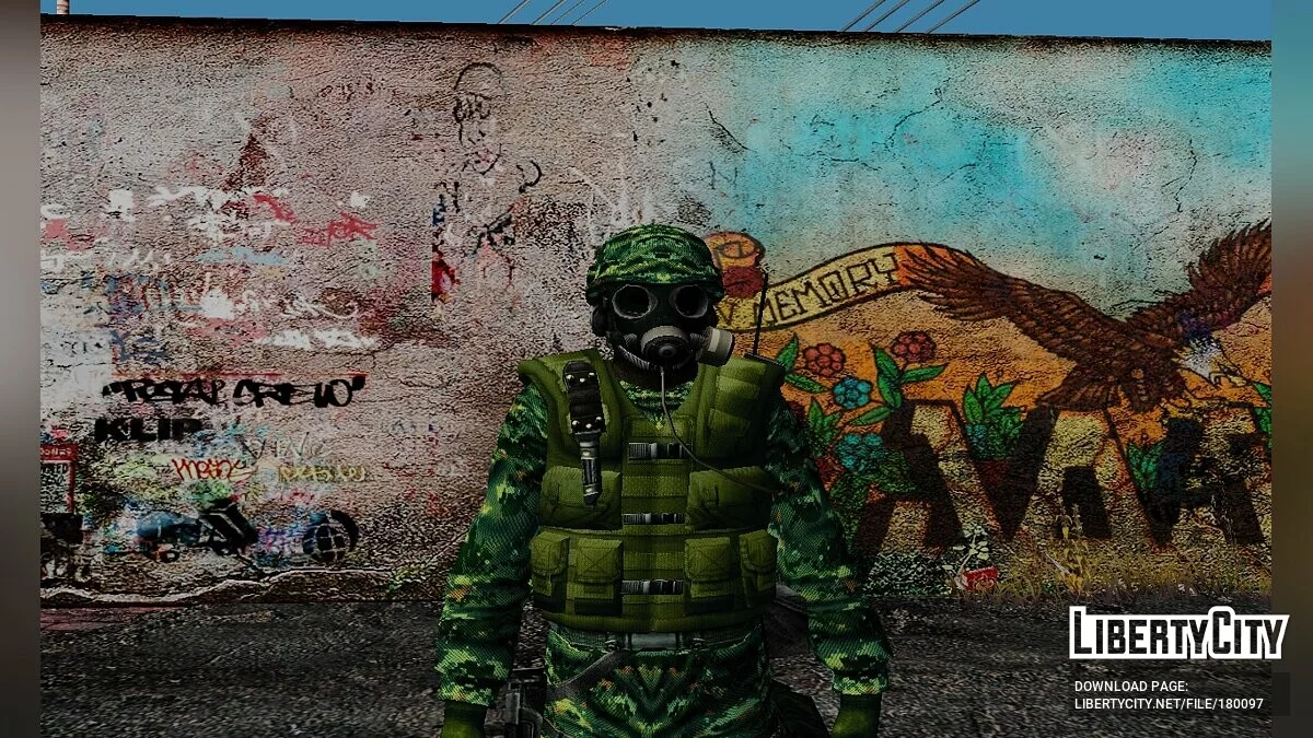 SAS из Counter-Strike Source / GTA San Andreas