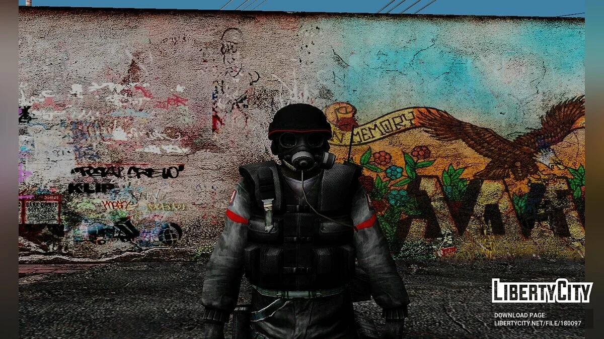 SAS из Counter-Strike Source / GTA San Andreas
