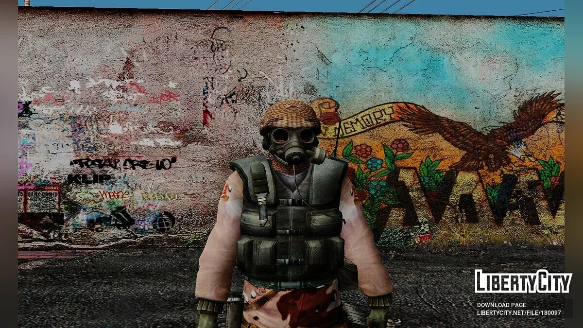 SAS из Counter-Strike Source / GTA San Andreas