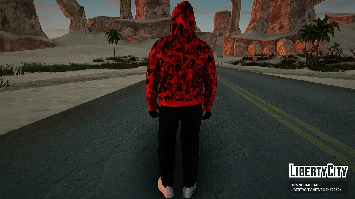Сборник скинов Bape Shark / GTA San Andreas