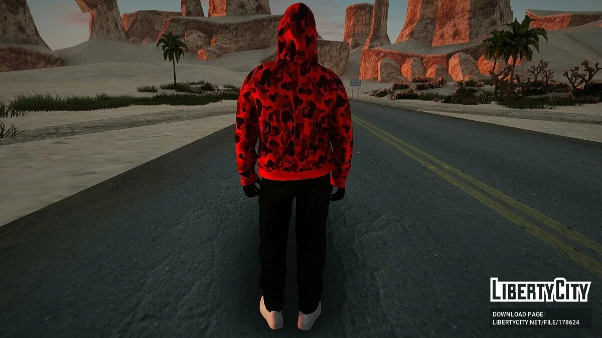 Сборник скинов Bape Shark / GTA San Andreas
