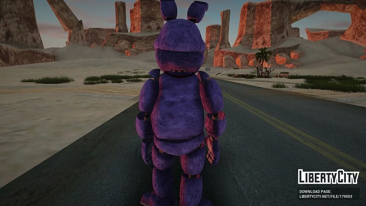 Сборник скинов из Five Nights At Freddy's / GTA San Andreas