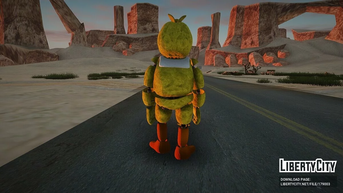Сборник скинов из Five Nights At Freddy's / GTA San Andreas