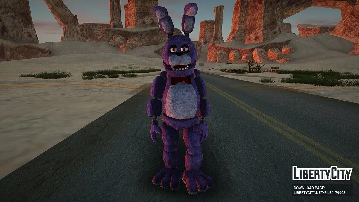 Сборник скинов из Five Nights At Freddy's / GTA San Andreas