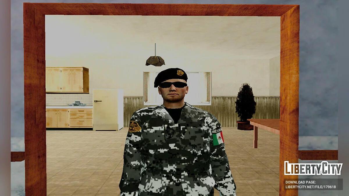 Солдаты из Fuerza Única Jalisco / GTA San Andreas
