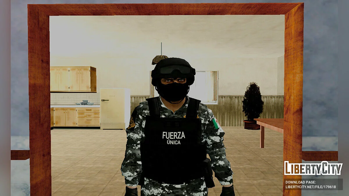 Солдаты из Fuerza Única Jalisco / GTA San Andreas