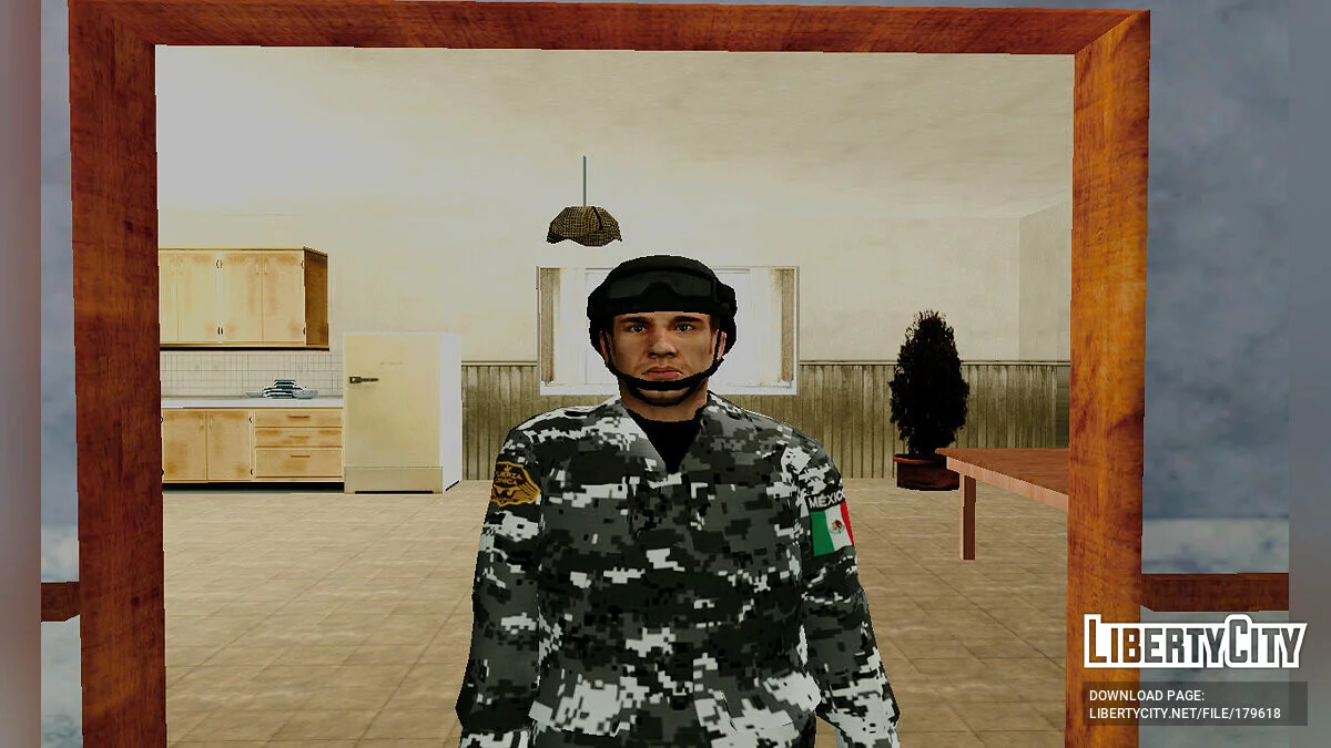 Солдаты из Fuerza Única Jalisco / GTA San Andreas