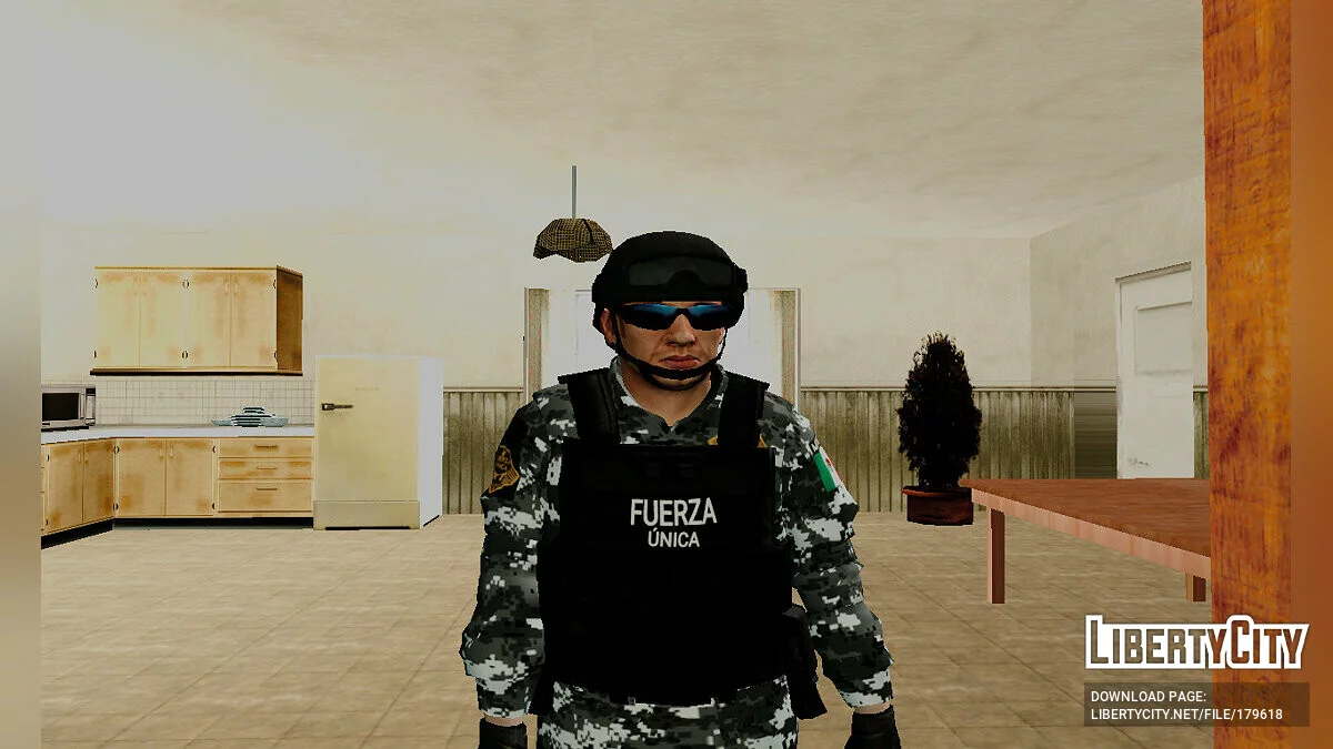 Солдаты из Fuerza Única Jalisco / GTA San Andreas