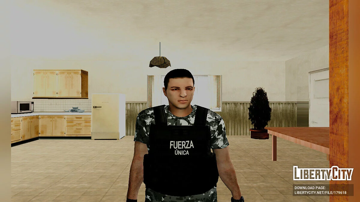 Солдаты из Fuerza Única Jalisco / GTA San Andreas