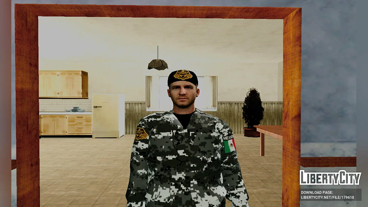 Солдаты из Fuerza Única Jalisco / GTA San Andreas