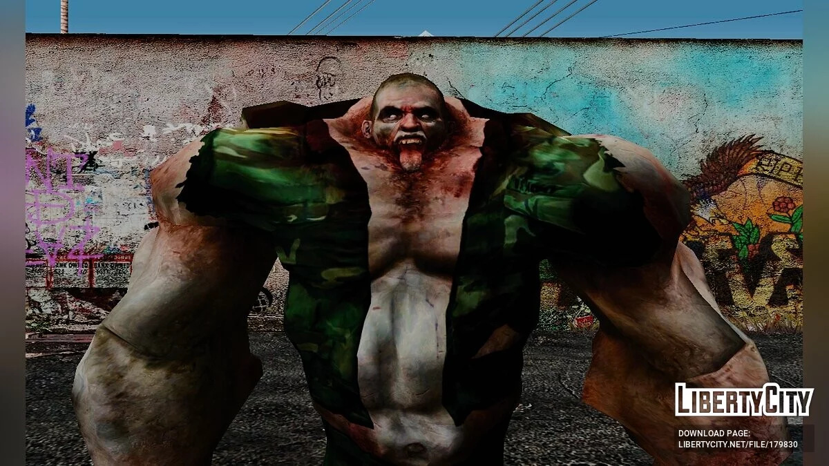 Танк из Left 4 Dead (Ретекстуры) / GTA San Andreas