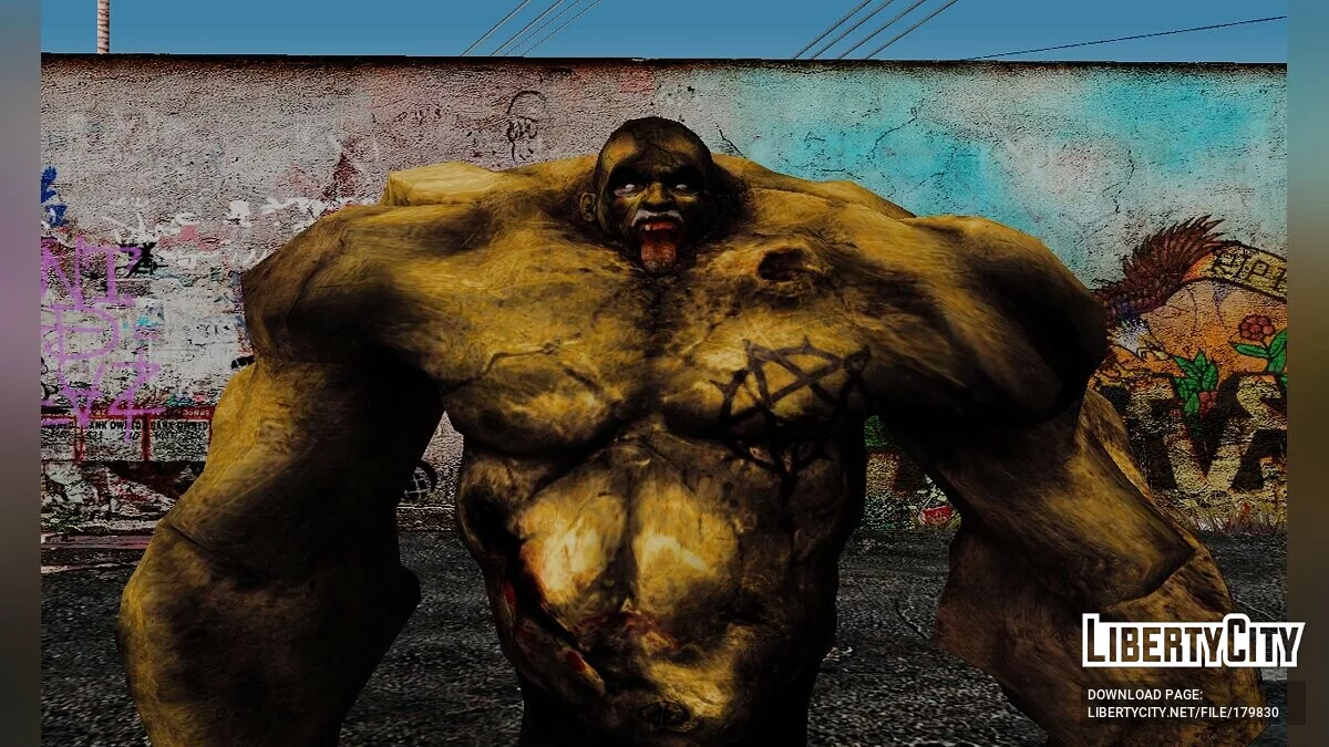 Танк из Left 4 Dead (Ретекстуры) / GTA San Andreas